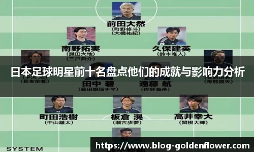 日本足球明星前十名盘点他们的成就与影响力分析